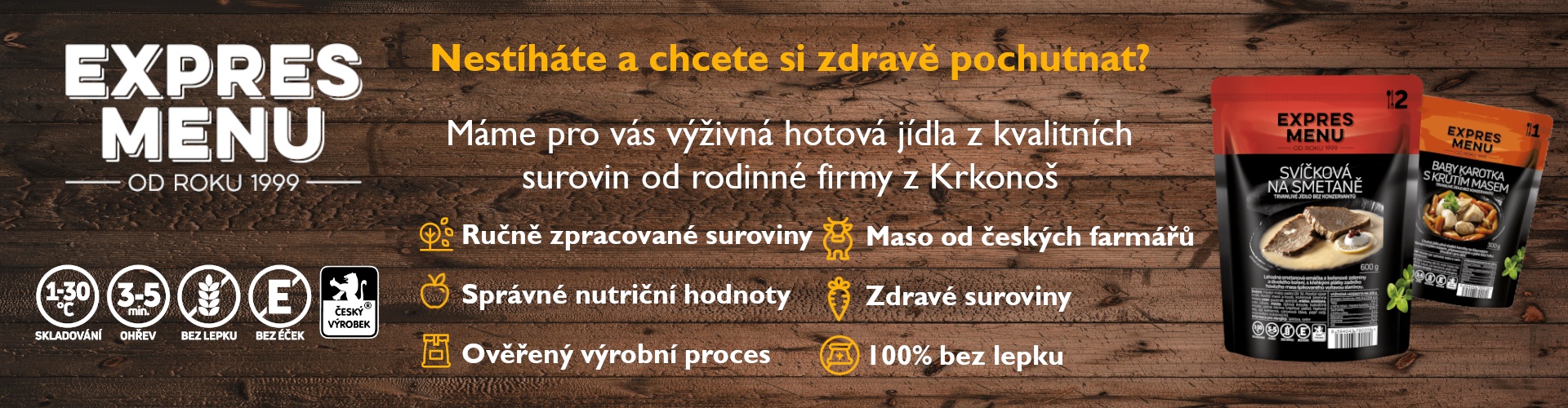 Expres menu - hotová jídla